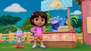 v.li.: Boots, Dora, Benny
