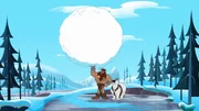 v.li.: Barbarian, Krakos the Polar Bear