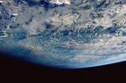 Der blaue Planet: die Erde, aus dem All gesehen Der blaue Planet: die Erde, aus dem All gesehen