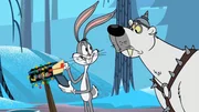 v.li.: Bugs Bunny, Krakos the Polar Bear