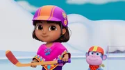 v.li.: Dora, Boots