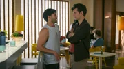 Luca (Orlando Lenzen, r.) will die Chance nutzen und seinen Plänen nachgehen. Links Nick (Raphael Kalkowski) Luca (Orlando Lenzen, r.) will die Chance nutzen und seinen Plänen nachgehen. Links Nick (Raphael Kalkowski)