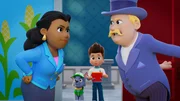v.li.: Mayor Goodway, Rocky, Ryder, Mayor Humdinger