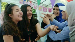 Birthday Party mit Semav, Zaraah, Wessam, Mariana, Reem (v.l.n.r.)