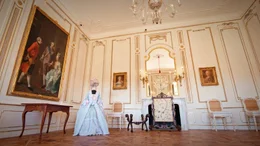 Schloss Hof, Appartment Maria Theresia, Empfangszimmer.