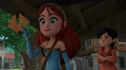 Marian (li.) kommt dem Fuchs auf die Schliche. Scarlett (re.) ist beeindruckt. Marian (li.) kommt dem Fuchs auf die Schliche. Scarlett (re.) ist beeindruckt.