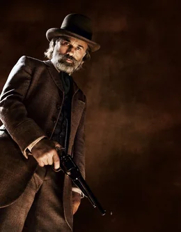 Dr. King Schultz (Christoph Waltz).