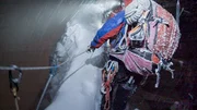 Einsatz der Bergwacht Grainau im Klettersteig an der Zugspitze. Einsatz der Bergwacht Grainau im Klettersteig an der Zugspitze.