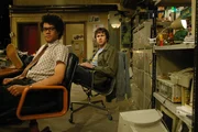 Richard Ayoade als Maurice Moss und Chris O'Dowd als Roy Trenneman(r.) Richard Ayoade als Maurice Moss und Chris O'Dowd als Roy Trenneman(r.)