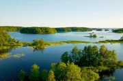 Der Saimaa – eine malerische Seenlandschaft mit Tausenden Inseln. Der Saimaa – eine malerische Seenlandschaft mit Tausenden Inseln.