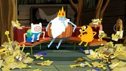 v.li.: Finn, Ice King, Jake