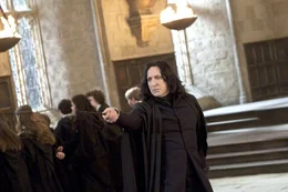 Alan Rickman (Prof. Severus Snape).