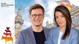 Felix Kr&ouml;mer und Linda Zervakis