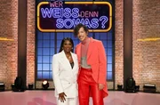 Treten bei "Wer weiß denn sowas?" als Kandidat:innen an: Die Tänzerin Motsi Mabuse (l.) und das Model Jorge Gonzalez (r.). Treten bei "Wer weiß denn sowas?" als Kandidat:innen an: Die Tänzerin Motsi Mabuse (l.) und das Model Jorge Gonzalez (r.).