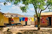 Dorf beim Ntchisi Forest im Zentrum Malawis Dorf beim Ntchisi Forest im Zentrum Malawis