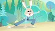 Anton ist in der Rabbit Academy das Sport-Ass.