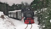 Die Fichtelbergbahn im Erzgebirge. Die Fichtelbergbahn im Erzgebirge.
