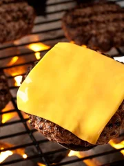 Grilled burgers on the grill. Please see my portfolio for other food related images. Grilled burgers on the grill. Please see my portfolio for other food related images.