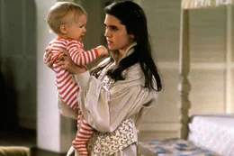 Sarah (Jennifer Connelly) w&uuml;nscht sich, die Kobolde w&uuml;rden ihren kleinen schreienden Bruder Toby Froud) holen kommen.