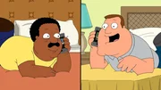 Cleveland Brown (l.); Joe Swanson (r.)