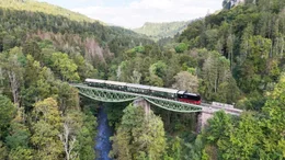Sauschw&auml;nzlebahn, Wutachtal im S&uuml;dschwarzwald.