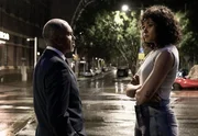 L-R: Bert La Bonté as Special Agent Ken Carter and Olivia Swann as NCIS Special Agent Captain Michelle Mackey L-R: Bert La Bonté as Special Agent Ken Carter and Olivia Swann as NCIS Special Agent Captain Michelle Mackey
