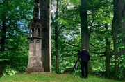 Dreharbeiten im Klosterpark Altzella. Dreharbeiten im Klosterpark Altzella.