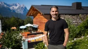 Marcus Fahn, Nahaufnahme, vor der Tannenh&uuml;tte.