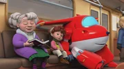 Juri und Jett nutzen die lange Fahrt für ein Nickerchen. Juri und Jett nutzen die lange Fahrt für ein Nickerchen.