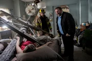 "Sometimes the Chaos Wins" &ndash; Coverage of the CBS Original Series FIRE COUNTRY. Pictured (L-R): Max Thieriot as Bode Leone and Andy Nez as Seth.