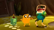v.li.: BMO, Jake, Finn
