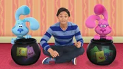 L-R: Blue, Josh (Joshua Dela Cruz), Magenta