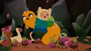 Mitte, v.li.: Jake, Finn