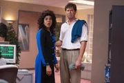 L-R: Regina Hall as Dawn and Andrew Rannells as Blair