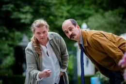Erika Lippowitz (Ulrike Beimpold), Fichtl (Patrick Seletzky).