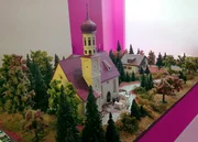 Fa. Vollmer Alpenl&auml;ndisches Set in H0 auf der Spielwarenmesse in N&uuml;rnberg.