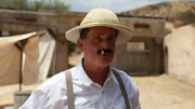 Howard Carter recreation actor close up