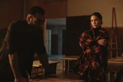 Lisa (Astrid Morberg) erzählt Aron (Arvin Kananian) von ihren Entdeckungen. Doch er glaubt ihr nicht. Lisa (Astrid Morberg) erzählt Aron (Arvin Kananian) von ihren Entdeckungen. Doch er glaubt ihr nicht.