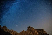 Landschaftsbild w&auml;hrend ServusTV's "Bergwelten: Tiroler H&ouml;henweg".