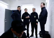 (v.l.n.r.) Nick Torres (Wilmer Valderrama); Jessica Knight (Katrina Law); Alden Parker (Gary Cole); Timothy McGee (Sean Murray ); Jimmy Palmer (Brian Dietzen) (v.l.n.r.) Nick Torres (Wilmer Valderrama); Jessica Knight (Katrina Law); Alden Parker (Gary Cole); Timothy McGee (Sean Murray ); Jimmy Palmer (Brian Dietzen)