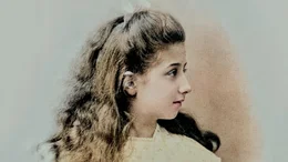 Portrait von Mercedes Jellinek als Kind.