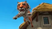 Ein gefährlicher Tiger versetzt die Dorfbewohner in Angst und Schrecken. Woher kommt er bloß? Ein gefährlicher Tiger versetzt die Dorfbewohner in Angst und Schrecken. Woher kommt er bloß?