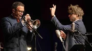 Jazz-Residenz Till Brönner: Konzert Till Brönner & HR-Bigband unter der Leitung von Magnus Lindgren/ Dirigent, Arrangeur und Flötist, der italienischen Sängerin Chiara Civello und Fausto Beccalossi/ chromatische Akkordeon im Großen Saal der Alten Oper in Frankfurt am Main Jazz-Residenz Till Brönner: Konzert Till Brönner & HR-Bigband unter der Leitung von Magnus Lindgren/ Dirigent, Arrangeur und Flötist, der italienischen Sängerin Chiara Civello und Fausto Beccalossi/ chromatische Akkordeon im Großen Saal der Alten Oper in Frankfurt am Main