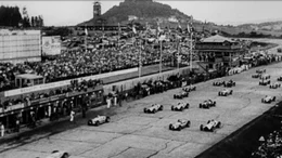 Der Gro&szlig;e Preis von 1938 in Deutschland.