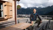 Marcus Fahn auf der Alpe Bierenwang.