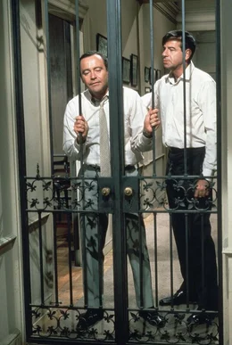 Felix (Jack Lemmon, l.); Oscar (Walter Matthau, r.)