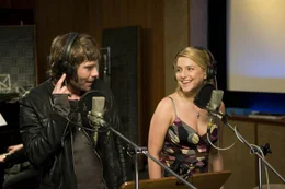 F&uuml;r Mark (Daniel Wiemer, l.) geht ein Traum in Erf&uuml;llung: Chris (Jeanette Biedermann, r.) nimmt im Studio mit ihm den gemeinschaftlich komponierten Song auf, der ihn wieder ins Rampenlicht zur&uuml;ckf&uuml;hren soll ...