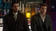 Behrad Tarazi (Shayan Sobhian, l.); Nate Heywood (Nick Zano, r.)