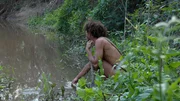 Der Teilnehmer sitzt am Fluss. Der Teilnehmer sitzt am Fluss.