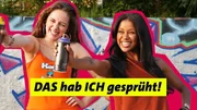Lucy ist 19 (links) und Graffiti ist ihre Leidenschaft. Doch wie fängt man eigentlich mit dem Sprühen an und findet seinen eigenen Style? Lucy ist 19 (links) und Graffiti ist ihre Leidenschaft. Doch wie fängt man eigentlich mit dem Sprühen an und findet seinen eigenen Style?